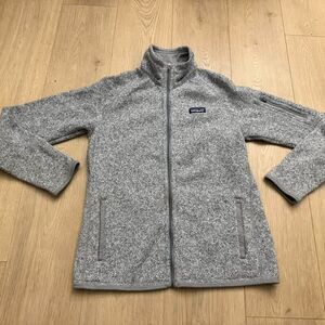 Patagonia Women’s Better Sweater Full-Zip Fleece Jacket - Size Medium grey